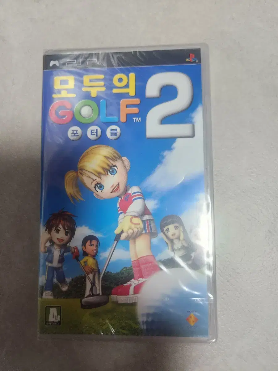 psp 모두의 골프2  밀봉 팝니다.